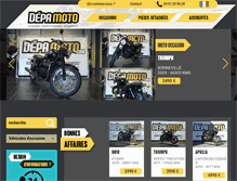 Tablet Screenshot of depamoto.com